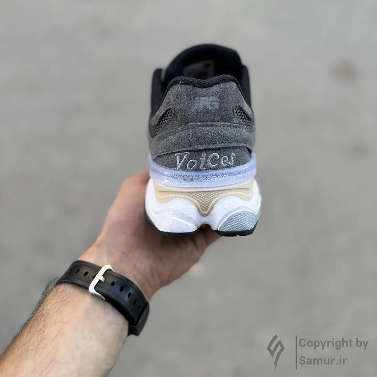 گالری تصاویر کتونی نیوبالانس 9060 طوسی تیره